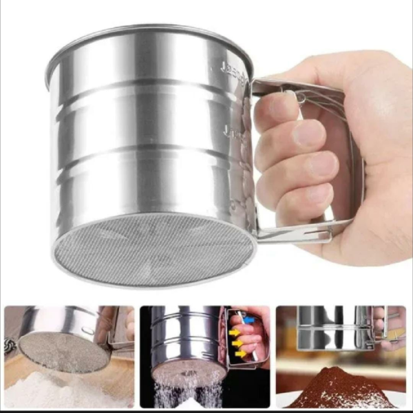 High Quality Stainless Steal Flour Strainer - Image 3