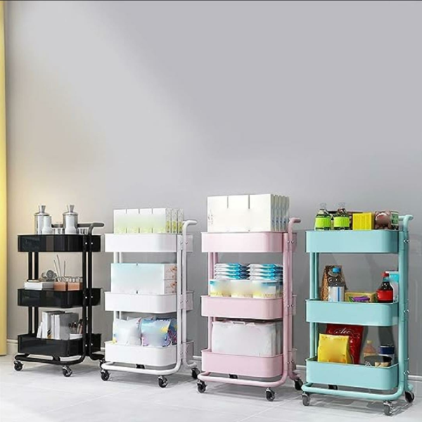 MULTIPURPOSE 3 TIER TROLLEY IMPORTED (Made In China) - Image 4