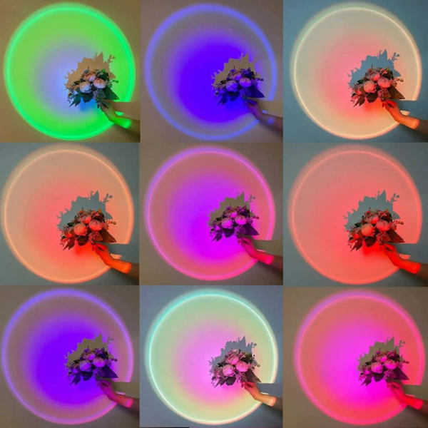 LED SUNSET LAMP RGB (BOX PACKING) - Image 3
