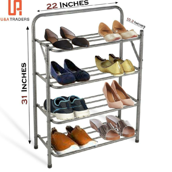 Foldable Metal Shoe Rack - Image 6