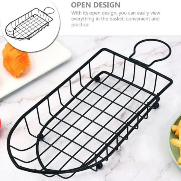 Boat Shape Fry Basket (Metal) - Image 2