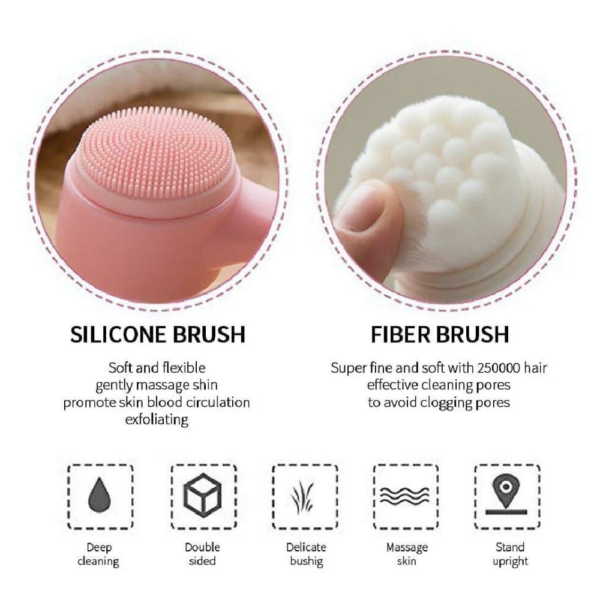 2in1 Facial Massager Brush - Image 5