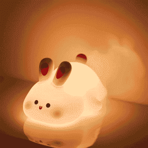 Cute Rabbit Touch Silicone Light for Kids