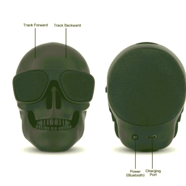 Skull Speaker Portable Wireless Bluetooth 5.2 - Image 4