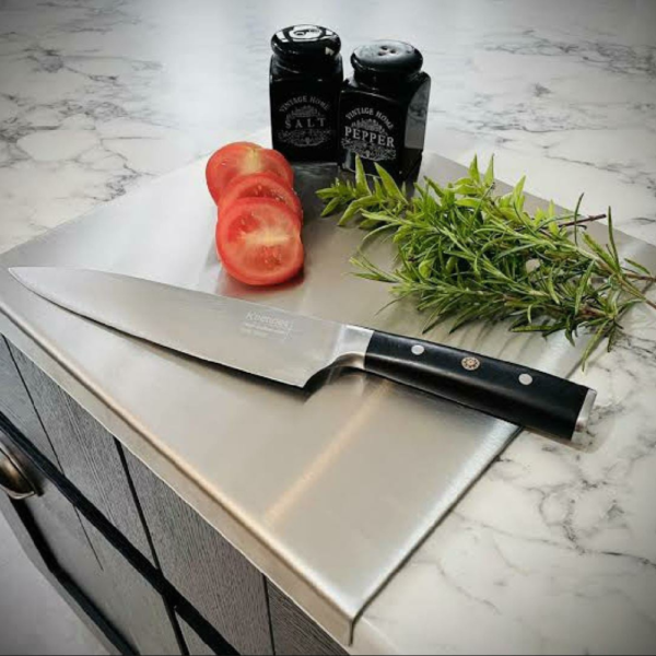 Stainless Steel Heavy-Duty Kitchen Cutting Board - Image 3