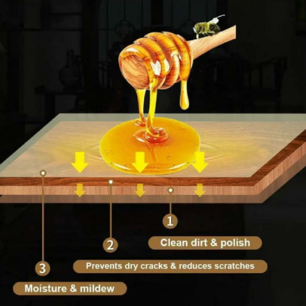 Beeswax Wooden Furniture Polish Cream Form - Image 4