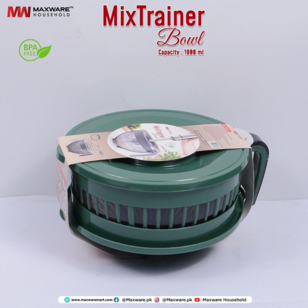 MixTrainer Bowl (1800ml) Mixing Bowl + Strainer - Image 3