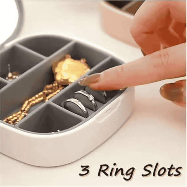 Jewelley organizer with mirror Premium quality - Image 2