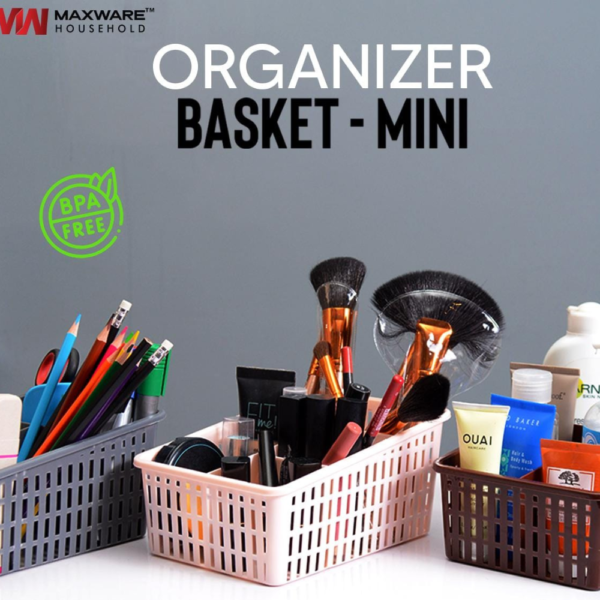 MultiPurpose Plastic Organizer Basket Mini