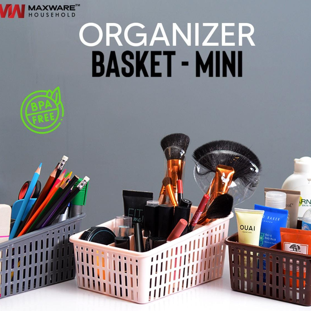 MultiPurpose Plastic Organizer Basket Mini