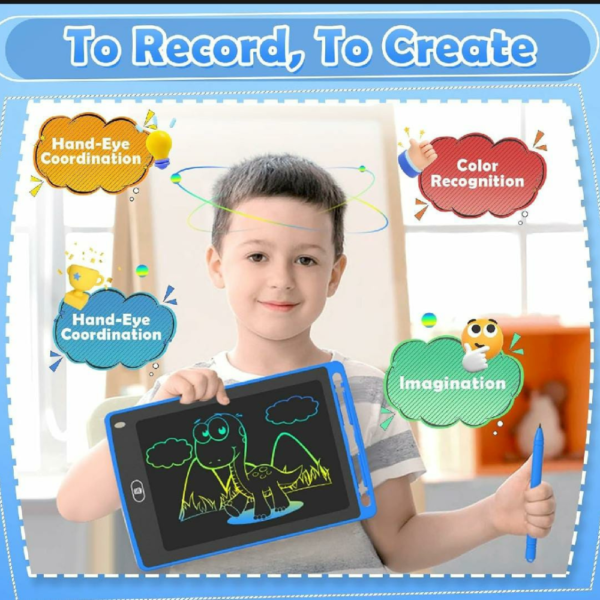 Multi Color Kids Paperless Writing Tablet  8.5inch - Image 5