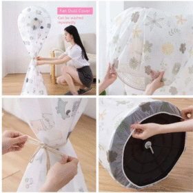 Full Pedestal Fan Cover Dust Protection & Waterproof