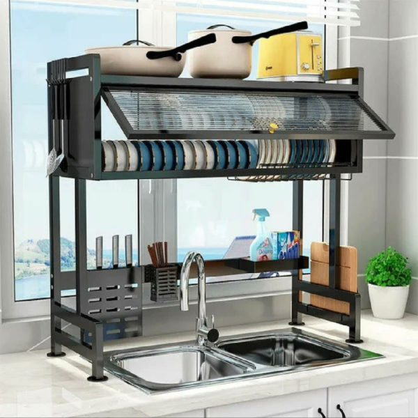 Over The Sink Cabinet Rack - Image 4