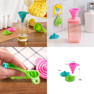 Kitchen Funnel for Liquid oil  Food Grade Silicone