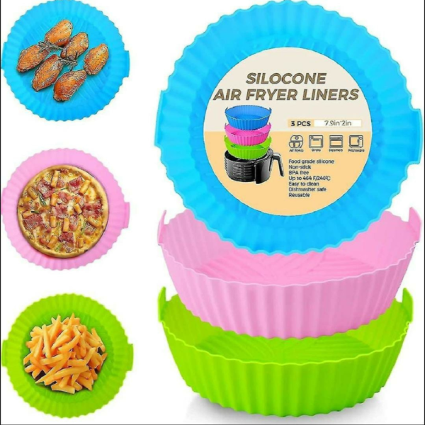 Air Fryer Silicone Baking Tray - Image 11