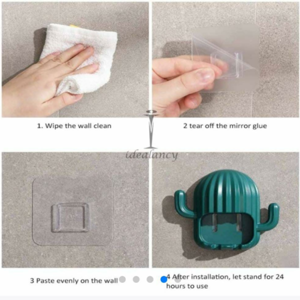 MULTIPURPOSE CACTUS BRUSH HOLDER - Image 3