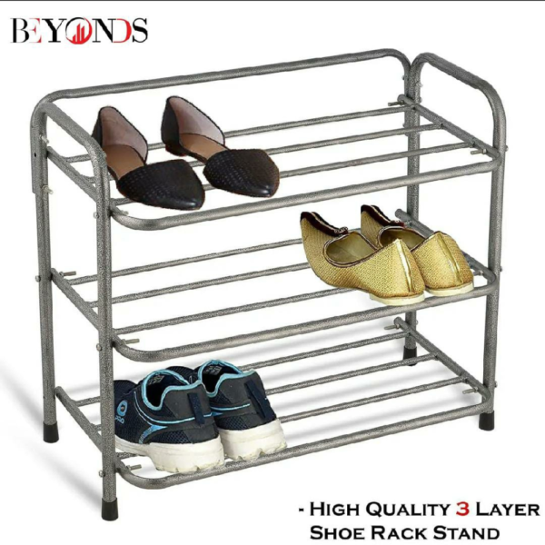 Foldable Metal Shoe Rack - Image 5