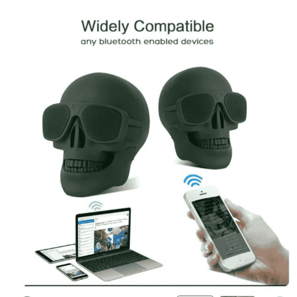 Skull Speaker Portable Wireless Bluetooth 5.2 - Image 3