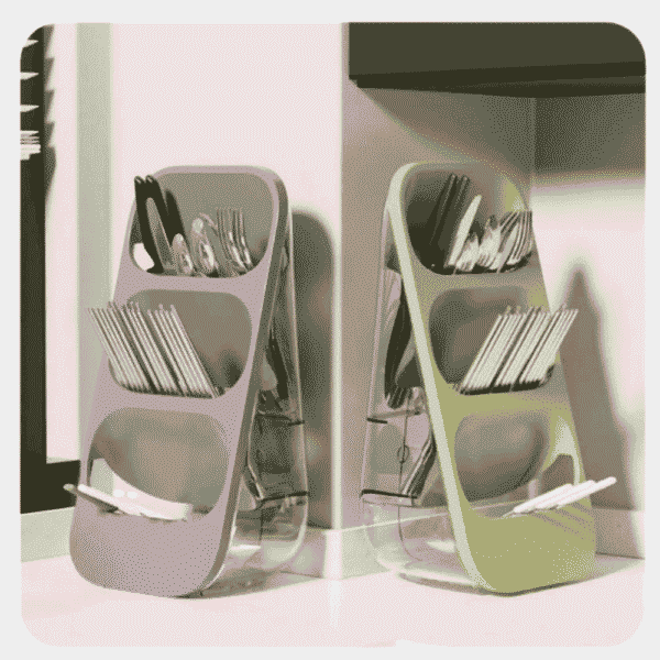 3Layer Cutlery Stand Premium Quality - Image 3