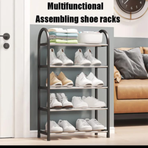 5 LAYER Platic+Steel SHOE RACK