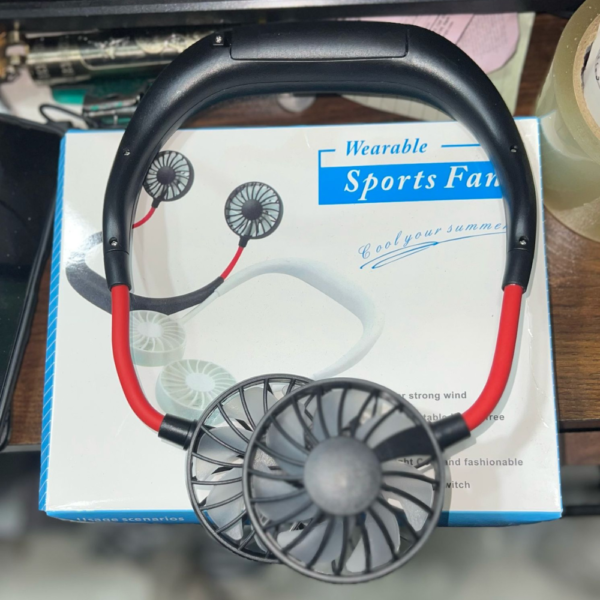 Rechargeable Neck Fan - Image 2