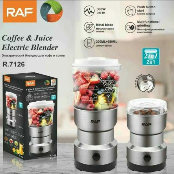 Raf 2in1 Electric Juicer and Masala Grinder