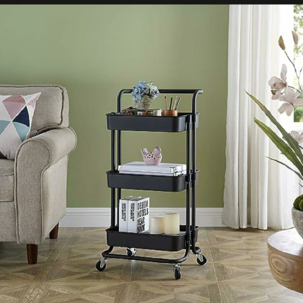 MULTIPURPOSE 3 TIER TROLLEY IMPORTED (Made In China) - Image 7