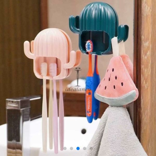 MULTIPURPOSE CACTUS BRUSH HOLDER - Image 4