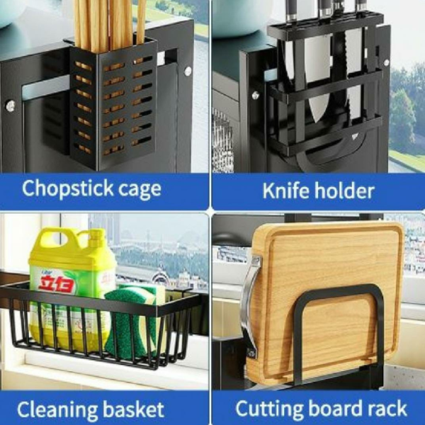 Over The Sink Cabinet Rack - Image 6
