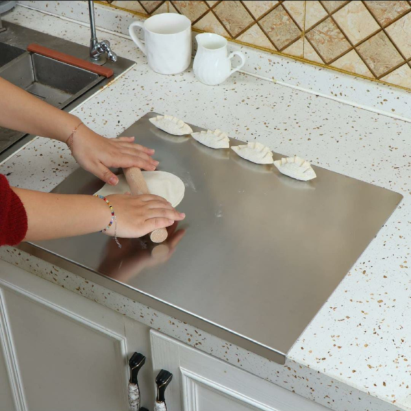 Stainless Steel Heavy-Duty Kitchen Cutting Board - Image 6