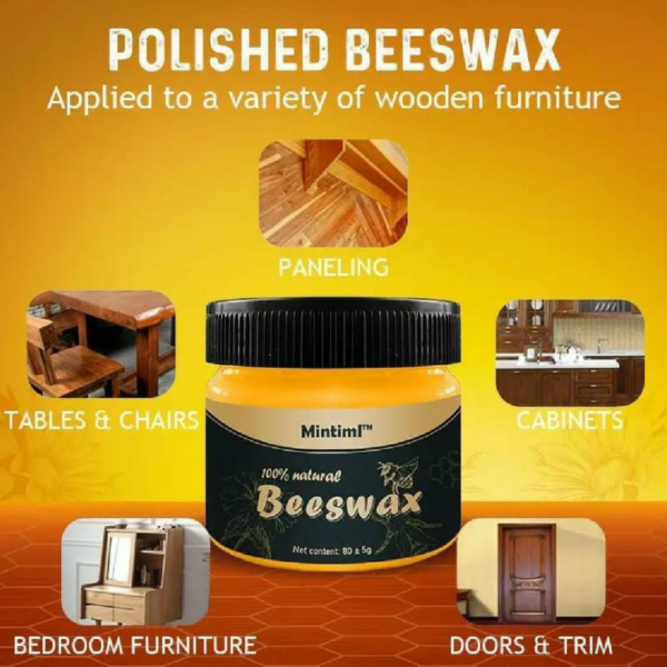 Beeswax Wooden Furniture Polish Cream Form - Image 7