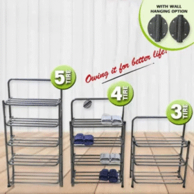 Foldable Metal Shoe Rack