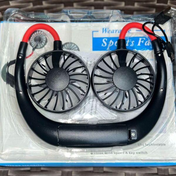 Rechargeable Neck Fan - Image 3
