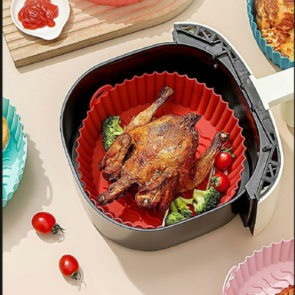 Air Fryer Silicone Baking Tray - Image 2