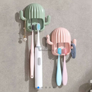 MULTIPURPOSE CACTUS BRUSH HOLDER