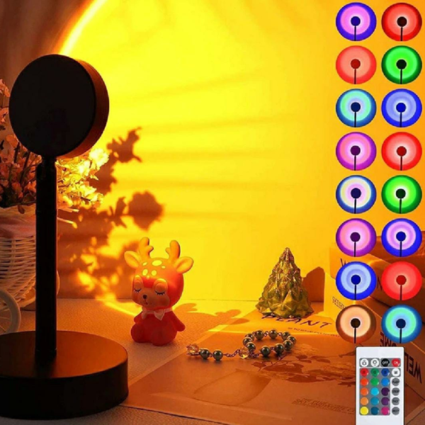 LED SUNSET LAMP RGB (BOX PACKING) - Image 6