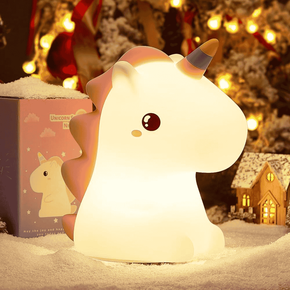 Cute Unicorn 🦄 Touch Silicone Light for Kids