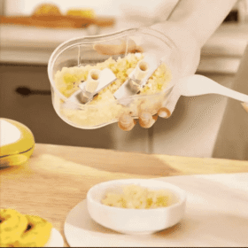 Double blades cutter/chopper Hand slide operation