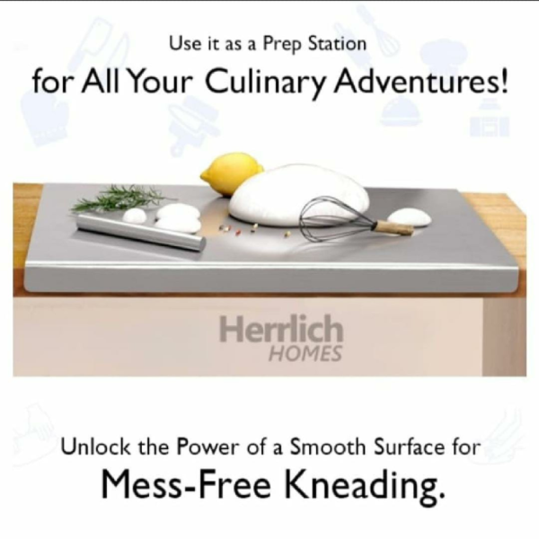 Stainless Steel Heavy-Duty Kitchen Cutting Board - Image 8