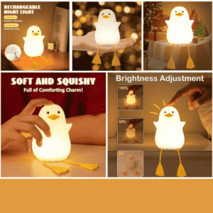 Cute Duck Touch Silicone Light for Kids