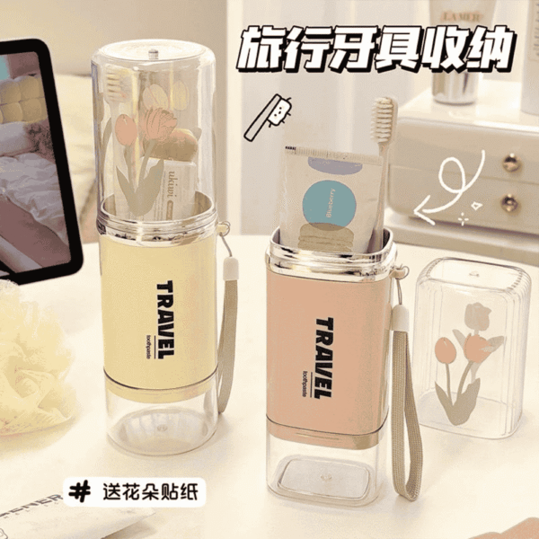 2 in 1 Travel Toothbrush Holder - Image 3