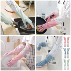 Dishwashing Gloves big (Random Colours)
