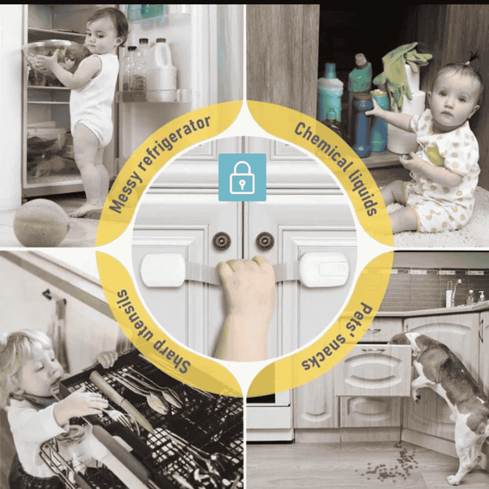 Flexible & Adjustable Child Lock (Big Size)