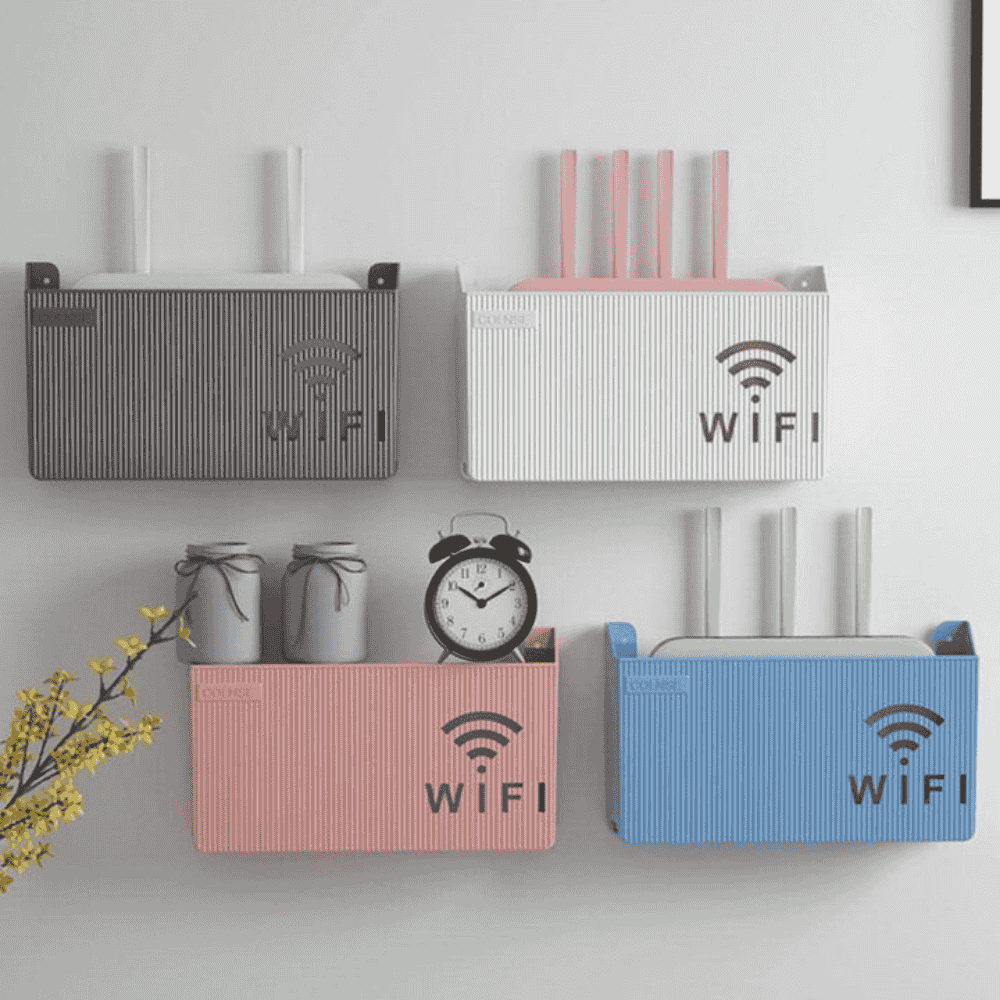 Wireless Wifi Router Shelf Wall Mounted