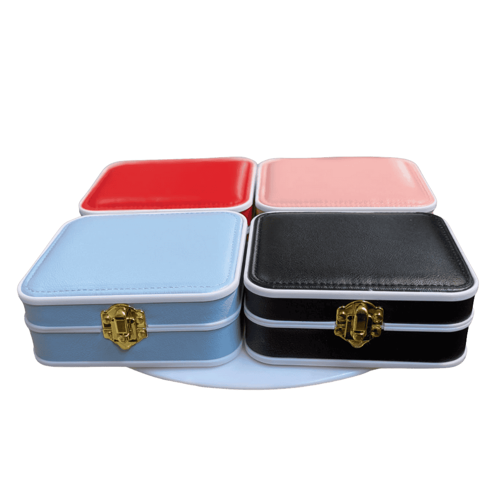 Small Case Portable Case Mini Jewelry Boxes Jewelry Organizer Earrings Case - Image 4