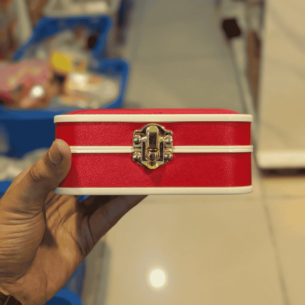 Small Case Portable Case Mini Jewelry Boxes Jewelry Organizer Earrings Case - Image 5