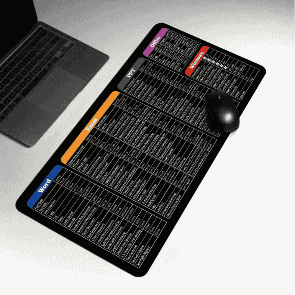 Shortcut Keyboard Mat
