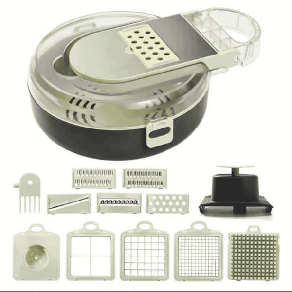 Vegetable Chopper with Container Multifunctional 13 in 1 Time-saving - Image 3
