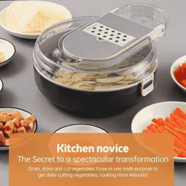 Vegetable Chopper with Container Multifunctional 13 in 1 Time-saving - Image 2