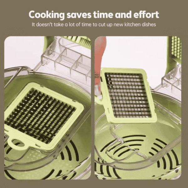Vegetable Chopper with Container Multifunctional 13 in 1 Time-saving - Image 4